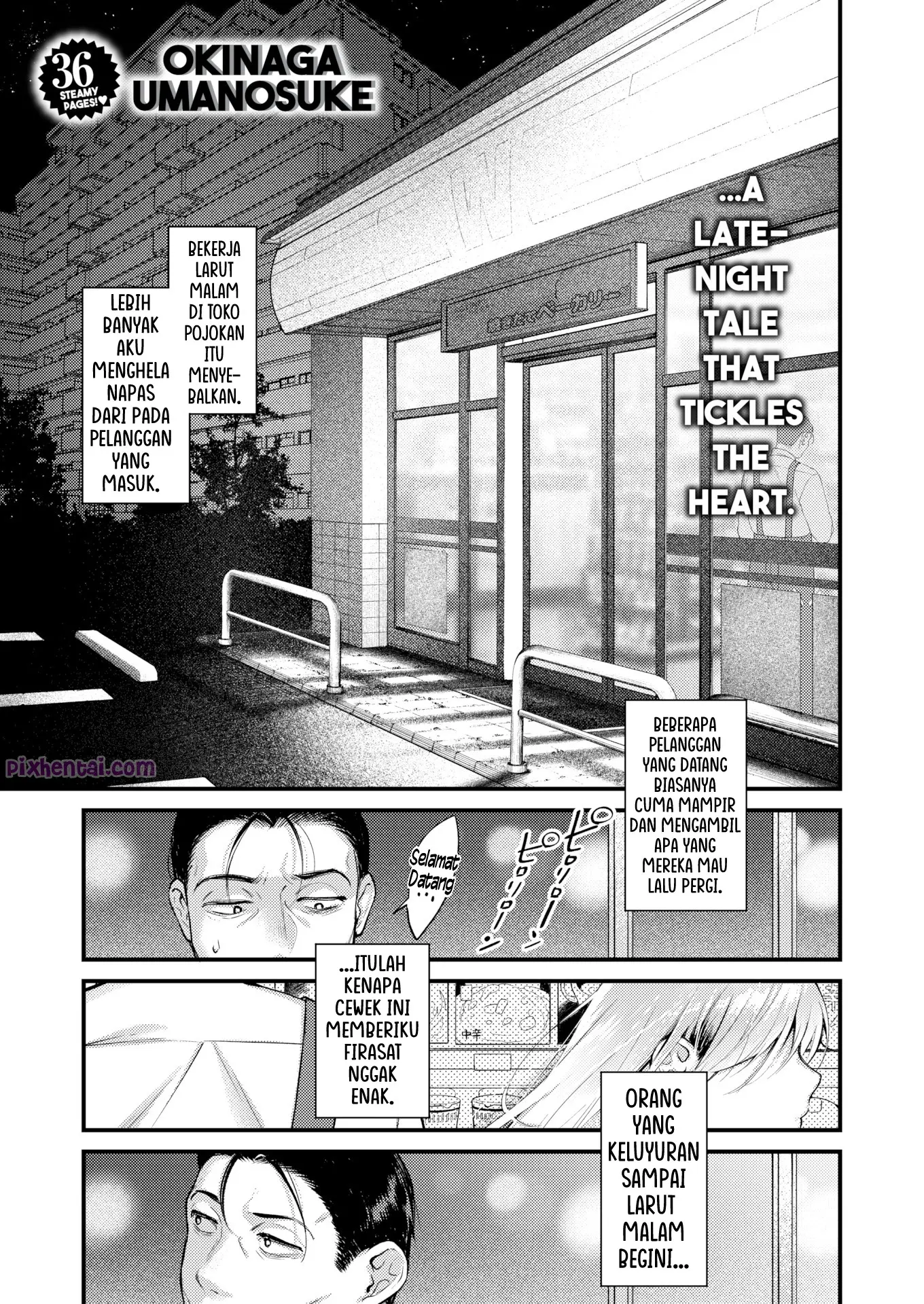 Komik hentai xxx manga sex bokep Rinkou A late night tale that tickles the heart A young woman sneaks into your exhausted life 1